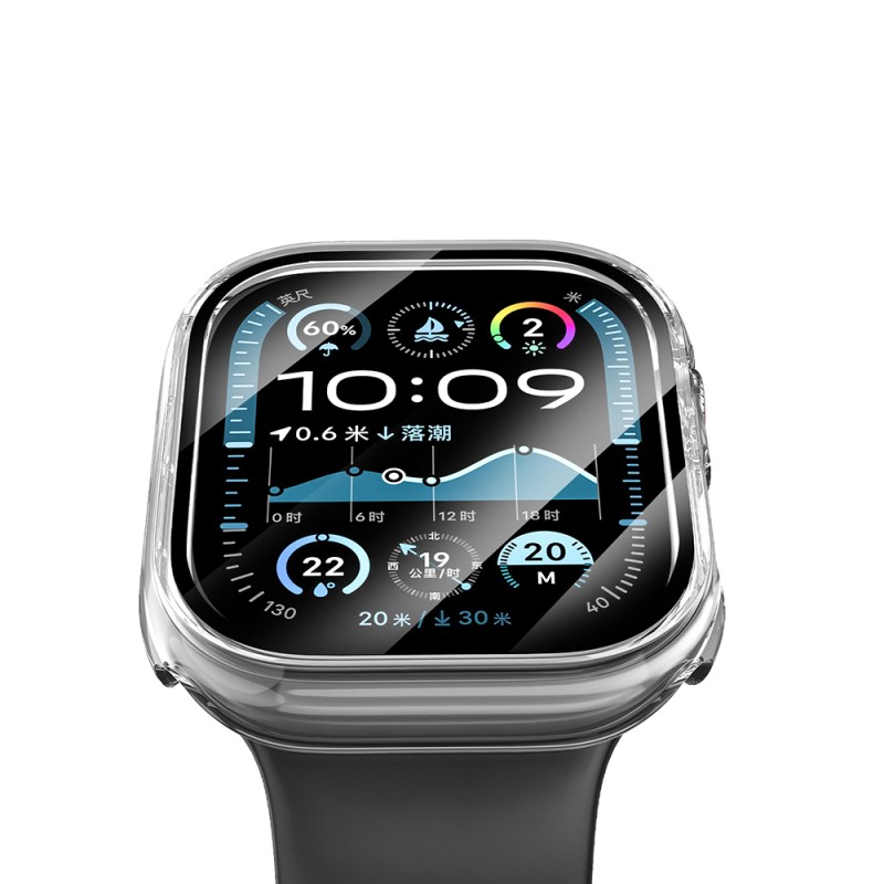 Apple Watch 10 42mm Wiwu JD-108 Case Protector + HD Screen Protector Film - 5