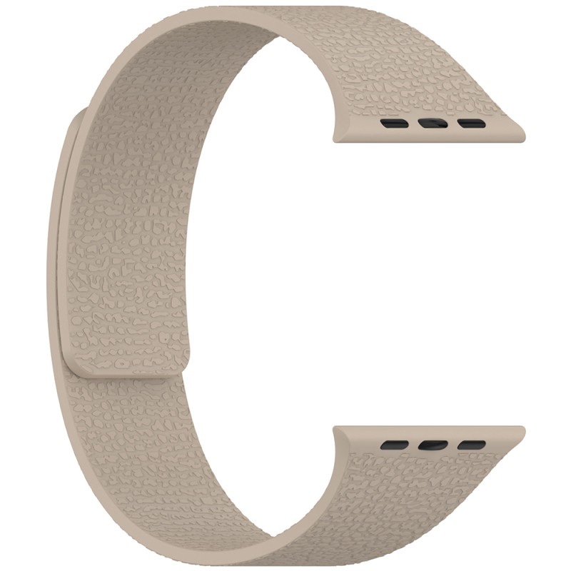 Apple Watch 10 42mm Zore KRD-136 Embossed Patterned Silicone Band - 12
