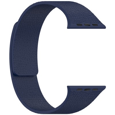 Apple Watch 10 42mm Zore KRD-136 Embossed Patterned Silicone Band - 16