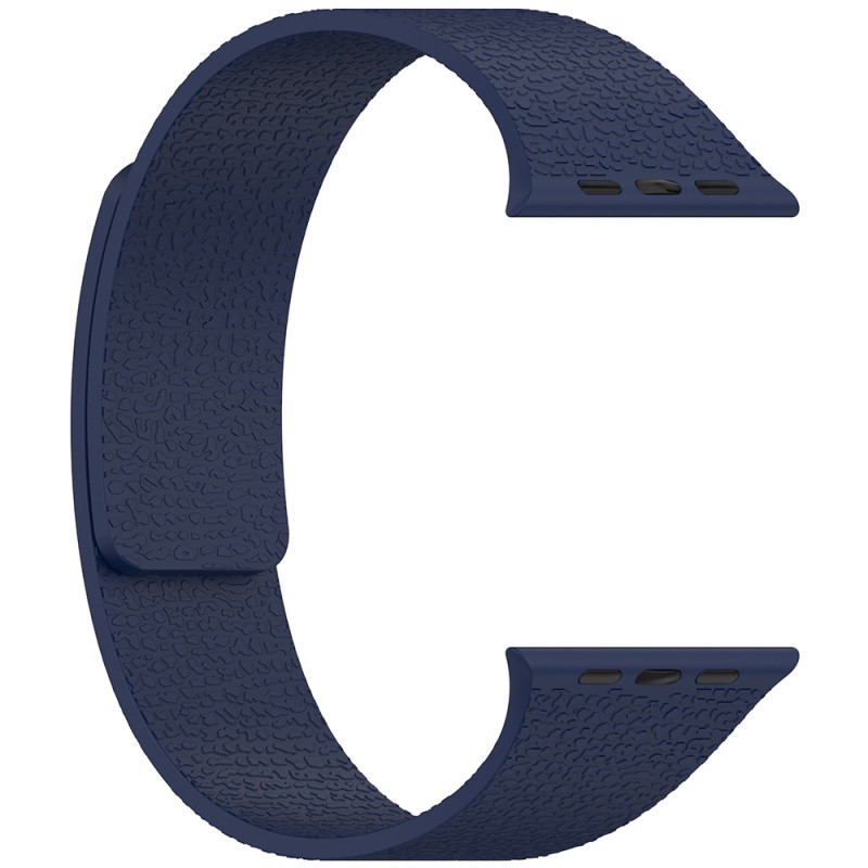 Apple Watch 10 42mm Zore KRD-136 Embossed Patterned Silicone Band - 16