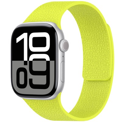 Apple Watch 10 42mm Zore KRD-136 Embossed Patterned Silicone Band - 9