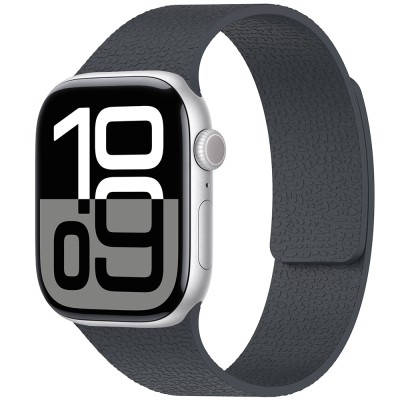 Apple Watch 10 42mm Zore KRD-136 Embossed Patterned Silicone Band - 8