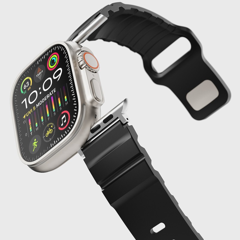 Apple Watch 10 42mm Zore KRD-143 Silikon Kordon - 26