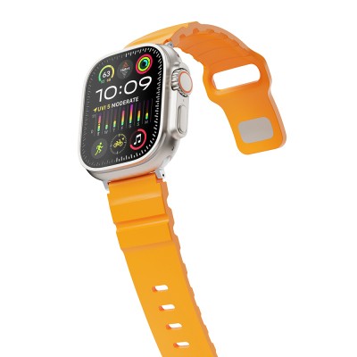 Apple Watch 10 42mm Zore KRD-143 Silikon Kordon - 13