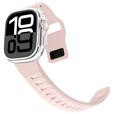 Apple Watch 10 42mm Zore KRD-160 Silikon Kordon Strap Kayış - 12