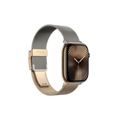 Apple Watch 10 46mm Amazingthing Omni StyleFlip Metal Hasır Kordon - 9