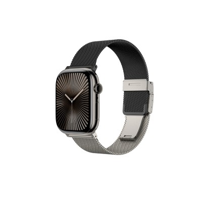 Apple Watch 10 46mm Amazingthing Omni StyleFlip Metal Hasır Kordon - 5