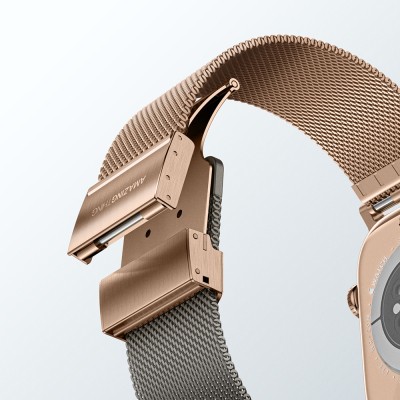 Apple Watch 10 46mm AmazingThing Omni Styleflip Metal Matter Cord - 8