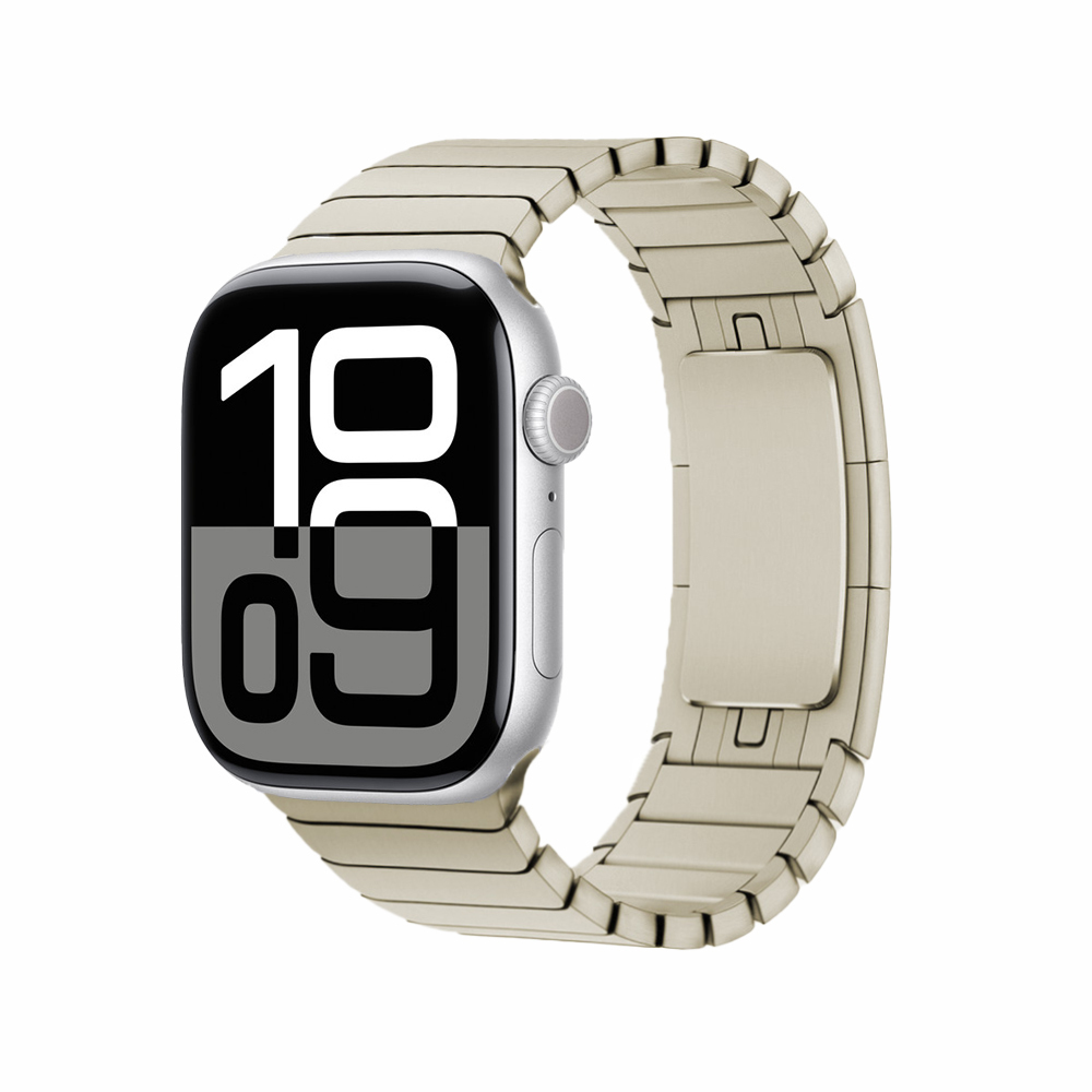 Apple Watch 10 46mm KRD-35 Metal Kordon - Starlight