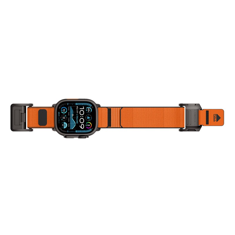 Apple Watch 10 46mm Mohseven iWatch Mecha Sport Hasır Kordon - 21
