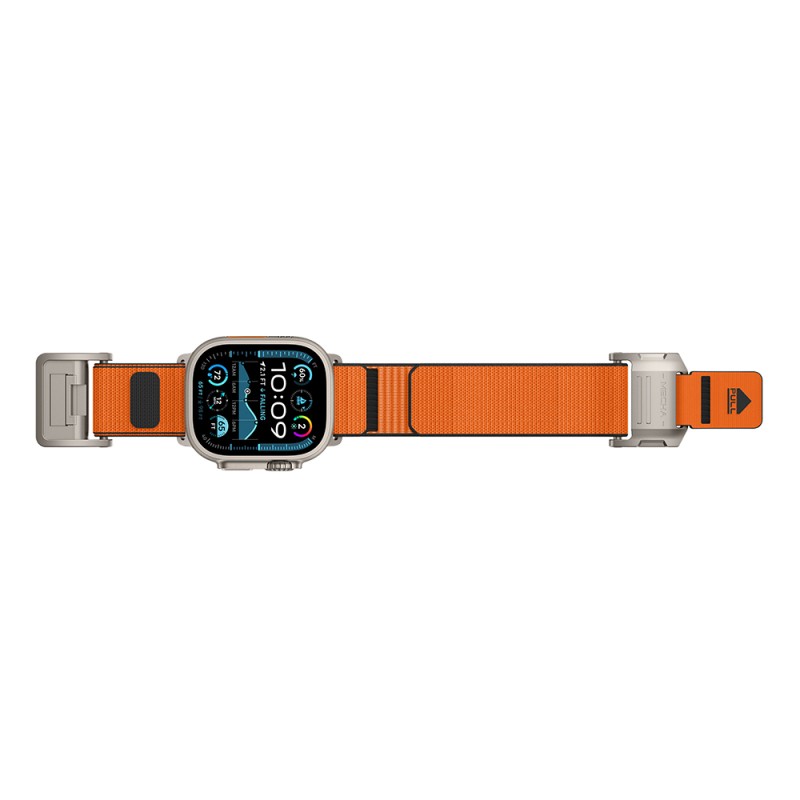 Apple Watch 10 46mm Mohseven iWatch Mecha Sport Hasır Kordon - 25