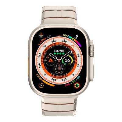 Apple Watch 10 46mm Mohseven iWatch Titancore No.1 Metal Kordon - 14
