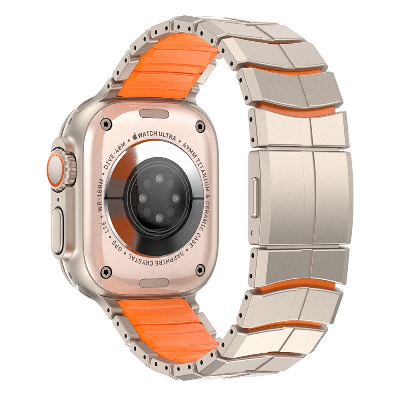 Apple Watch 10 46mm Mohseven iWatch Titancore No.1 Metal Kordon - 15