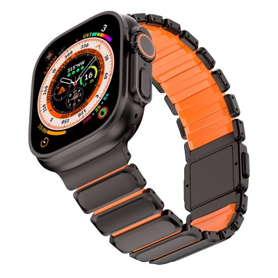 Apple Watch 10 46mm Mohseven iWatch Titancore No.2 Çelik Kordon - 14