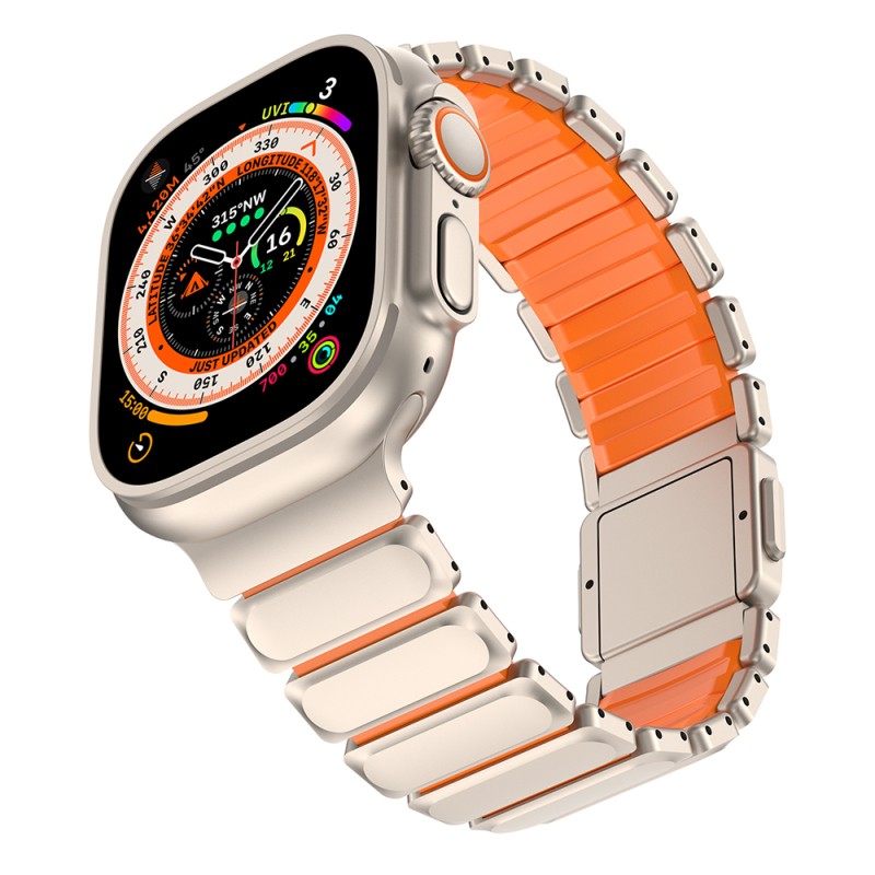 Apple Watch 10 46mm Mohseven iWatch Titancore No.2 Çelik Kordon - 10