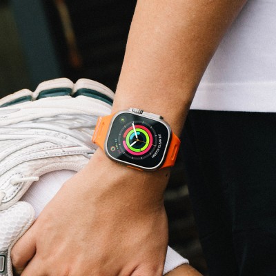Apple Watch 10 46mm Native Union Active Watch Band Serisi Silikon Kordon - 31