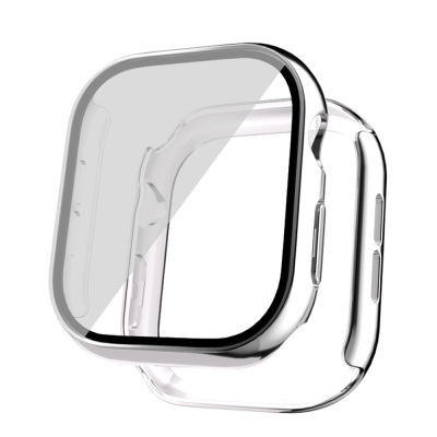 Apple Watch 10 46mm Sert PC Kasa Electroplatink Çerçeveli Ekran Koruyucu Zore Watch Gard 36 - Zore