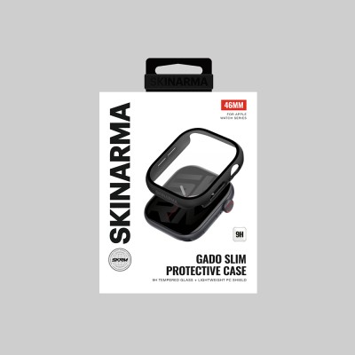 Apple Watch 10 46mm Skinarma Gado Sert Silikon Kasa ve Ekran Koruyucu - 5