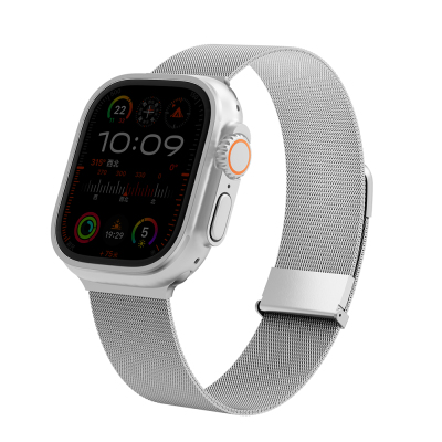 Apple Watch 10 46mm Wiwu MagFlex Secure Series Metal Band - Wiwu