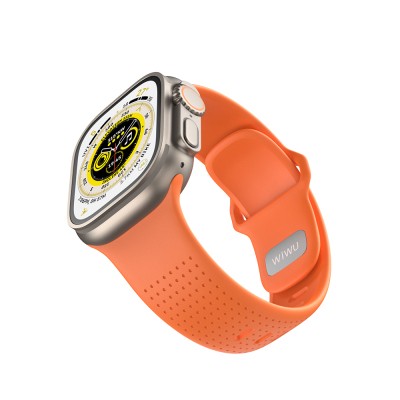 Apple Watch 10 46mm Wiwu Wi-WB0201 Comf Secur Serisi Silikon Kordon - 5