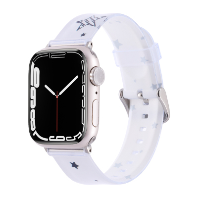 Apple Watch 10 46mm Zore KRD-156 Silicone Band - Zore