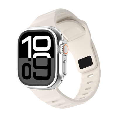 Apple Watch 10 46mm Zore KRD-160 Silikon Kordon Strap Kayış - Zore