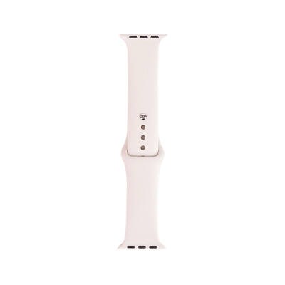 Apple Watch 38mm Band Series Classic Band Silicone Strap Strap Antique White