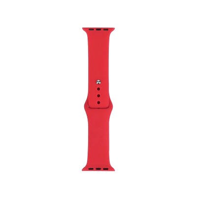 Apple Watch 38mm Band Series Classic Band Silicone Strap Strap Scarlet