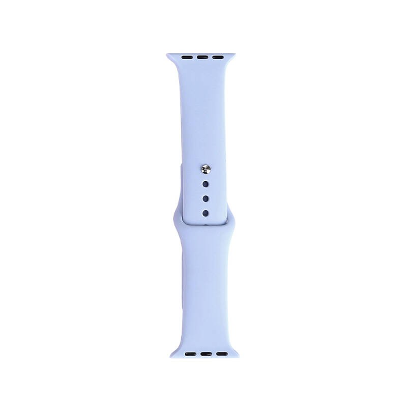 Apple Watch 38mm Band Serisi Klasik Kordon Silikon Strap Kayış - 36