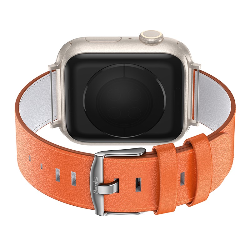 Apple Watch 38mm Benks Vintage Genuine Leather Series Leather Band Strap - 6
