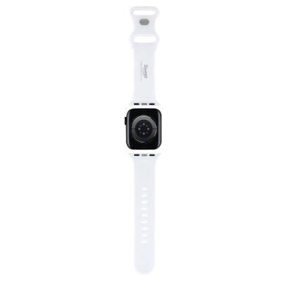 Apple Watch 38mm Hello Kitty Orjinal Lisanslı Çizgiler & Kitty Silikon Kordon - 4