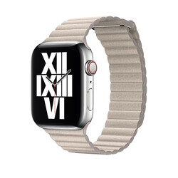 Apple Watch 38mm KRD-09 Deri Lop Kordon - Thumbnail