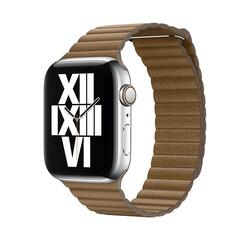 Apple Watch 38mm KRD-09 Deri Lop Kordon - Thumbnail