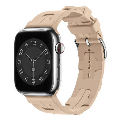 Apple Watch 38mm KRD-92 Silikon Kordon - Zore
