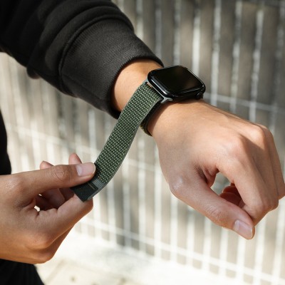 Apple Watch 38mm Native Union Active Watch Loop Serisi Hasır Kordon - 9