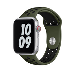 Apple Watch 38mm Wiwu Dual Color Sport Band Silikon Kordon - Thumbnail