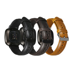 Apple Watch 38mm Wiwu Leather Watchband Deri Kordon - Thumbnail