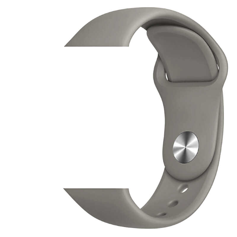 Apple Watch 38mm Zore Klasik Kordon - 44-Haki