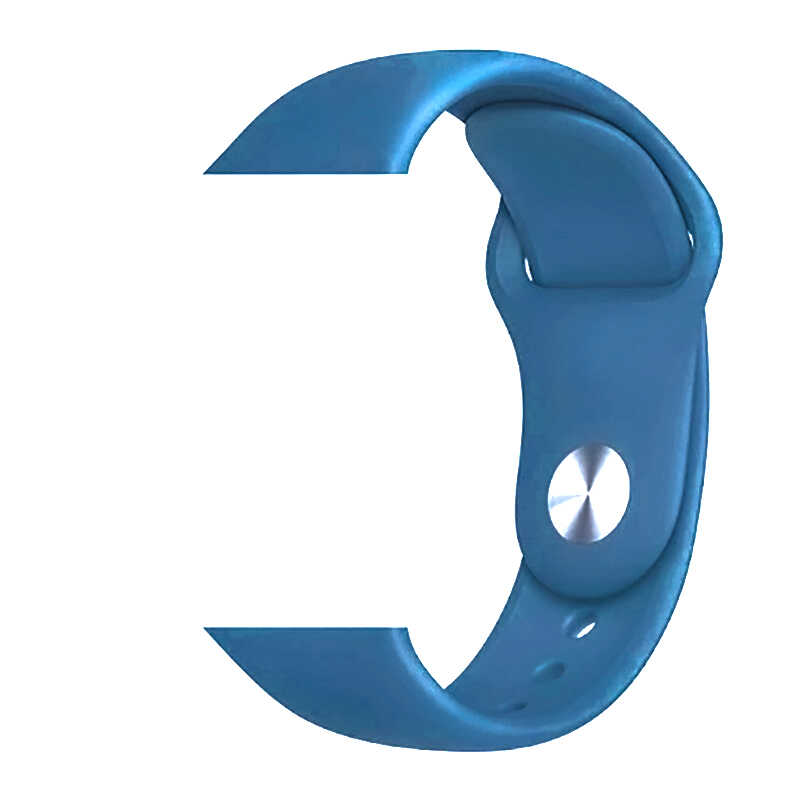 Apple Watch 38mm Zore Klasik Kordon - 36-Denim Blue