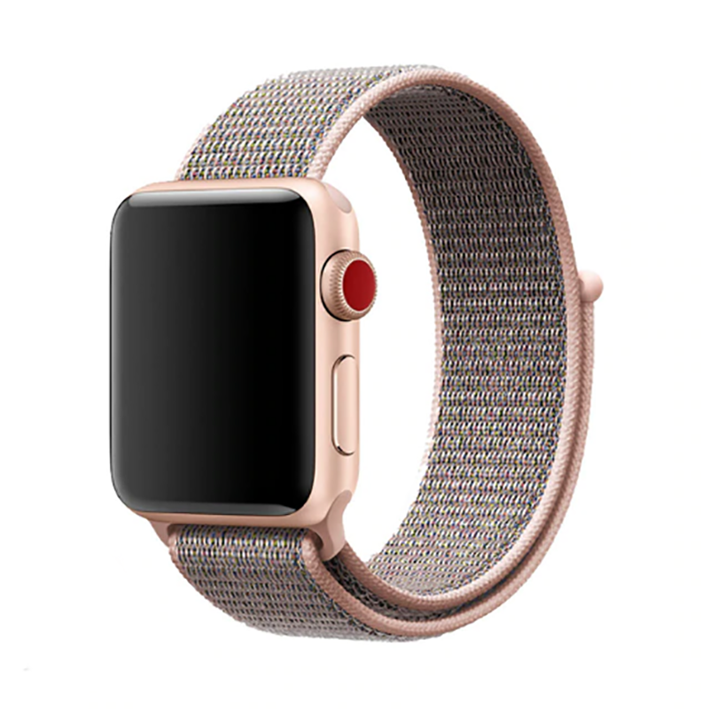 Apple Watch 38mm Zore KRD-03 Hasır Kordon - NO12