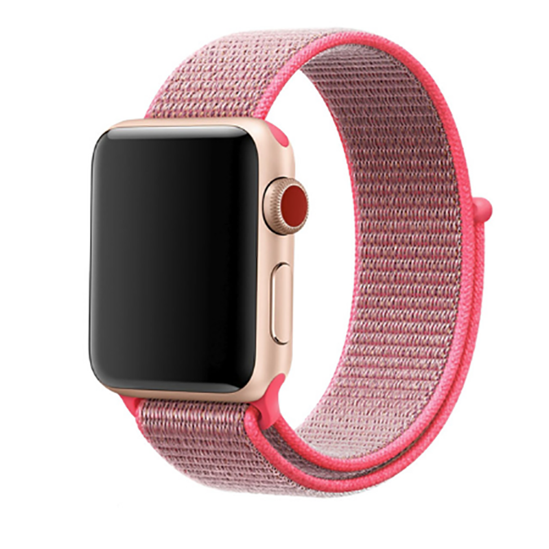 Apple Watch 38mm Zore KRD-03 Hasır Kordon - NO24