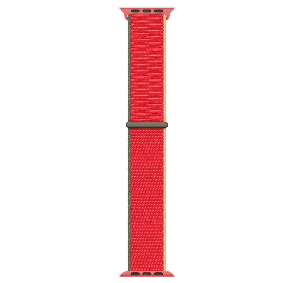 Apple Watch 38mm Zore KRD-03 Hasır Kordon - 75-Strawberry