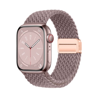 Apple Watch 38mm Zore KRD-134 Örgü Tasarımlı Hasır Kordon Strap Kayış - 6
