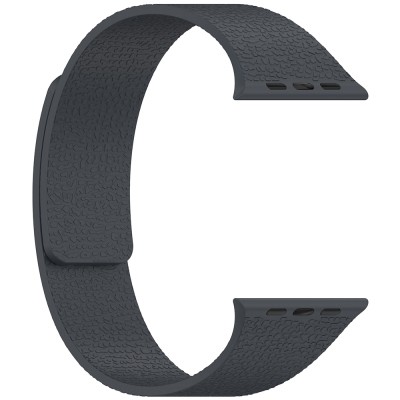 Apple Watch 38mm Zore KRD-136 Embossed Patterned Silicone Band - 17