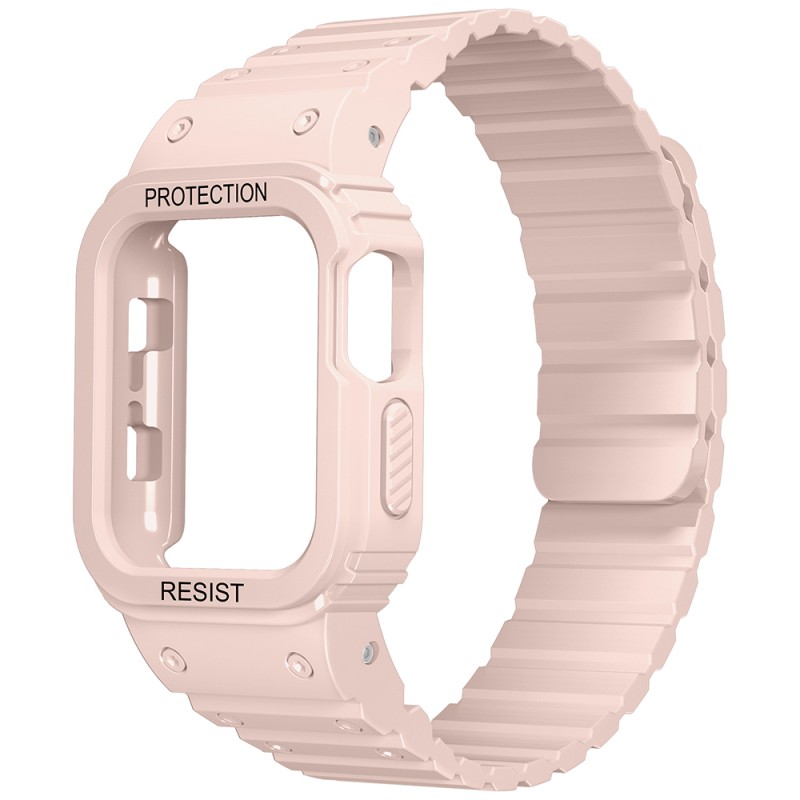 Apple Watch 38mm Zore KRD-142 Airbag Tasarımlı Kasa Koruyuculu Silikon Kordon - 2