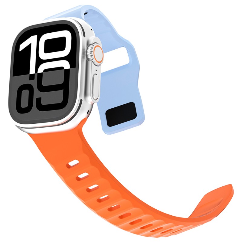 Apple Watch 38mm Zore KRD-160 Silikon Kordon Strap Kayış - 14