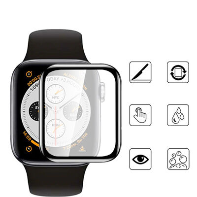 Apple Watch 38mm Zore Mat Eko PMMA Pet Saat Ekran Koruyucu
