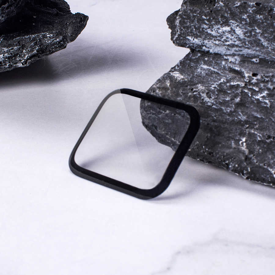 Apple Watch 38mm Zore PPM Watch Glass Ekran Koruyucu - Siyah