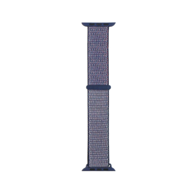 Apple Watch 40mm Kordon Band-03 Serisi Hasır Strap Kayış Fidnight Blue