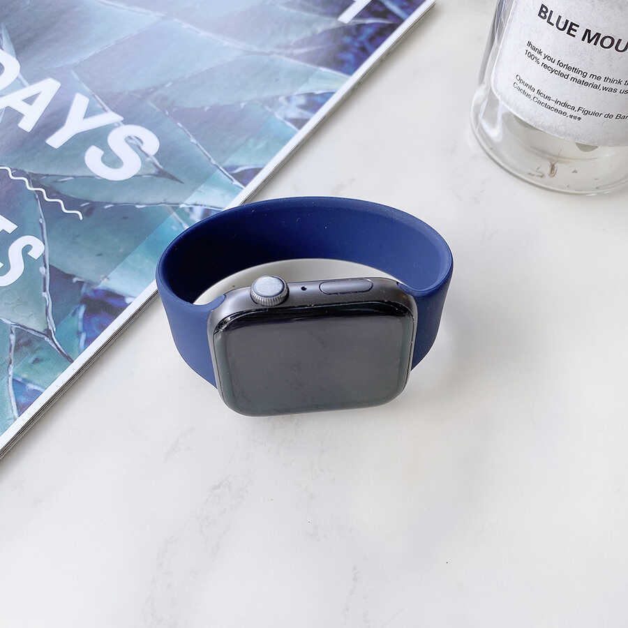 Apple Watch 40mm KRD-31 Solo Loop Large Kordon - Mavi